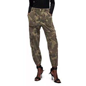 All Saints Frieda Camo Tapered Cargo Pants